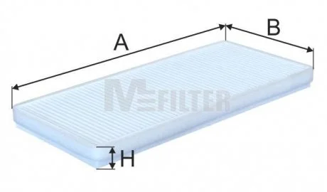 Фільтр салону M-FILTER K 922