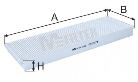 Фільтр салону DB ACTROS M-FILTER K 952