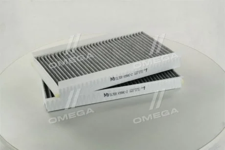 Фильтр салона BMW 5 (E60) 3.0D 01- (угольный) M-FILTER K 994C-2