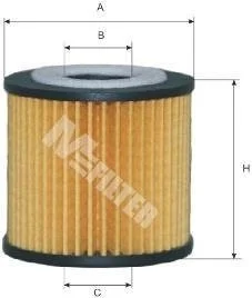 Фильтр масла VW/SEAT/SKODA 1.2 (mot.AWY/AZQ) 10/01- M-FILTER TE 600
