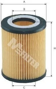Фильтр масла BMW 320/323/328/523/528/728 95- M-FILTER TE 625