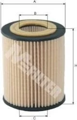 Фільтр масляний M-FILTER TE 637