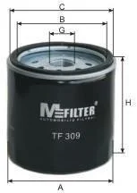 Фільтр масляний M-FILTER TF 309