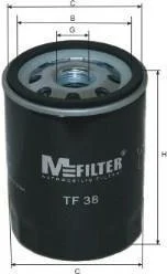 Фильтр масляный M-FILTER TF 38