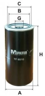Фильтр масляный M-FILTER TF6510 (фото 1)