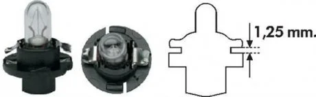 Автолампа 12V MAGNETI MARELLI 002053000000 (фото 1)