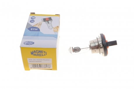 Лампа накаливания H15 55/15W 12V PGJ23T-1 MAGNETI MARELLI 002557200000 (фото 1)