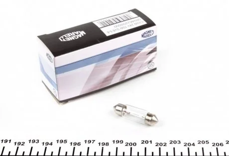 Автолампа C10W MAGNETI MARELLI 009462200000