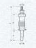 MAGNETI MARELLI Свеча накала FORD, HONDA,ISUZU,IVECO [062580704304] 062580704304