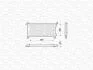 Радиатор OPEL CORSA B 1,0 12V-1,2 16V 96 [] MAGNETI MARELLI 350213776000 (фото 1)