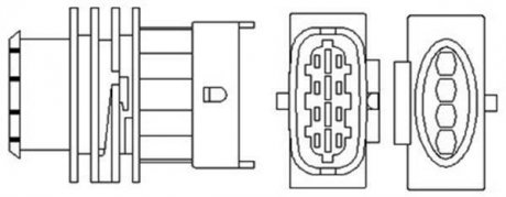 Лямбда-зонд MAGNETI MARELLI 466016355086 (фото 1)