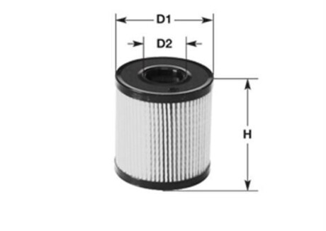 VW фільтр масляний вставка AUDI A3/4/6 1,9TDI VW 1,9/2,5TDI, SEAT FORD Galaxy, SKODA MAGNETI MARELLI 71758807