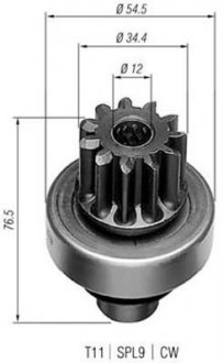 Бендикс CITROEN Jumper 2.2HDI MAGNETI MARELLI 940113020203 (фото 1)