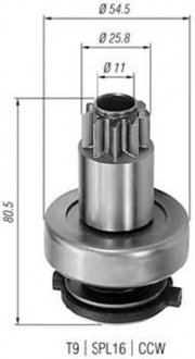 Бендекс стартера VW, Seat, Audi MAGNETI MARELLI 940113020304 (фото 1)