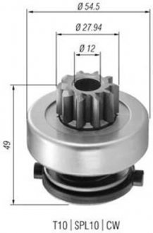 Провідна шестерня стартер MAGNETI MARELLI 940113020365