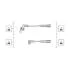 Фото 1 - высоковольтные провода RENAULT LAGUNA 1.8, 2.0 MAGNETI MARELLI 941319170030 Высоковольтные провода RENAULT LAGUNA 1.8, 2.0 MAGNETI MARELLI 941319170030 (фото 1)