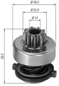 Бендикс ALFA ROMEO AUDI BMW CITROEN FIAT FORD JEEP LANCIA MERCEDES OPEL PEUGEOT PONTIAC RENAULT [940113020138] MAGNETI MARELLI AMB0138 (фото 1)