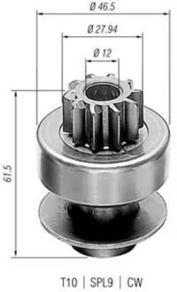 Фото renault бендикс r18/25 master, trafic 2,1d/td MAGNETI MARELLI AMB0165 RENAULT Бендикс R18/25 Master, Trafic 2,1D/TD MAGNETI MARELLI AMB0165