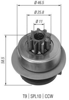 BENDIKS ROZRUSZNIKA VOLKSWAGEN (GM 1530) MAGNETI MARELLI AMB0186