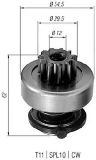 Фото 1 - бендикс (z=11) ALFA FIAT LANCIA JEEP CHRYSLER MAGNETI MARELLI AMB0217 Бендикс (z=11) ALFA FIAT LANCIA JEEP CHRYSLER MAGNETI MARELLI AMB0217 (фото 1)