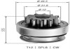 MAGNETI MARELLI Бендикс CITROEN Xm, BX,Jumper  MITSUBISHI PEUGEOT [940113020261] AMB0261