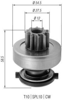 Бендикс (z=10) DB двиг.OM601-606 W124-210, Vito, Sprinter [94011 MAGNETI MARELLI AMB0376