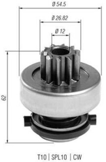 Бендикс (z=10) FORD 1,8D: Escort, Fiesta, Orion, Mondeo MAGNETI MARELLI AMB0398 (фото 1)