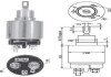 MAGNETI MARELLI Втягивающее реле стартера VW; OPEL; SEAT; SKODA [940113050126] AME0126