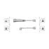 MAGNETI MARELLI Комплект высоковольтных проводов EQ AUDI A4, A6 VW PASSAT 1.6I [941319170103] MSQ0103