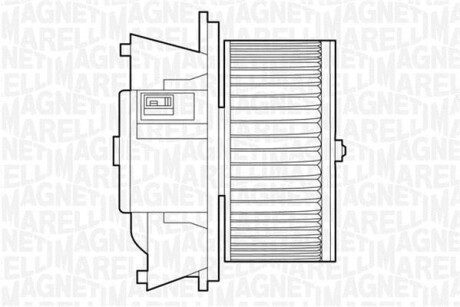 Вентилятор FIAT DOBLO 01- MAGNETI MARELLI MTC503AX (фото 1)