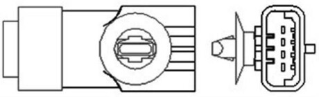 SONDA LAMBDA RENAULT MAGNETI MARELLI OSM006 (фото 1)