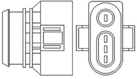 Sonda lambda MAGNETI MARELLI OSM024 (фото 1)