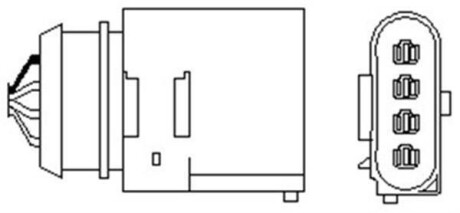 SONDA LAMBDA VAG MAGNETI MARELLI OSM064