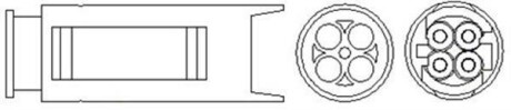 SONDA LAMBDA BMW MAGNETI MARELLI OSM079 (фото 1)