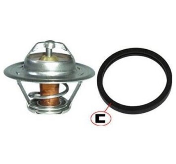 NISSAN Термостат Bluebird 80-,Sunny 87-,Mazda 626,Subaru Legacy,Outback 03- MAGNETI MARELLI TEQ0076 (фото 1)