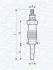 MAGNETI MARELLI Свеча накала FORD, HONDA,ISUZU,IVECO [062580704304] UX12A