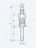 MAGNETI MARELLI Свеча накала RENAULT MEGANE II 1.5 DCI 05- [062900059304] UX26A