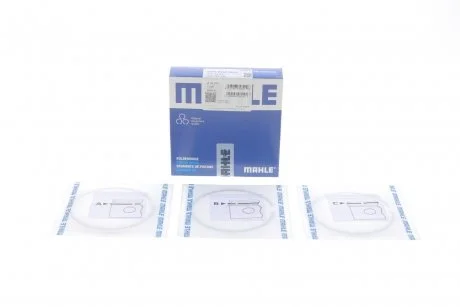 Кольца поршневые 89,0 (+0,50) 2.5-2-3 MB OM601D23/OM603D29, OM604 (к-т на 1 цил) MAHLE / KNECHT 002 24 N2
