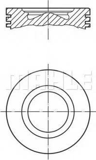 Фото 1 - поршень двигателя MAHLE / KNECHT 007 PI 00106 001 Поршень двигателя MAHLE / KNECHT 007 PI 00106 001 (фото 1)