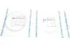 Кольца поршневые OPEL 86,50 2,0/2,2 C20NE/X20XEV (Mahle) MAHLE / KNECHT 011 58 N1 (фото 3)