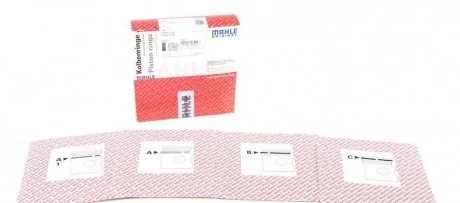 Кольца поршневые MAHLE / KNECHT 012 10 N0