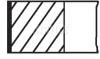 Комплект колец поршня двигателя MAHLE / KNECHT 013 37 N2 (фото 1)