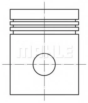 Поршень Mahle MAHLE / KNECHT 0156100