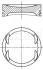 Поршень двигателя MAHLE / KNECHT 015 76 02 (фото 1)