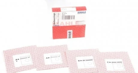 Кільця поршневі MAHLE / KNECHT 021 78 V0