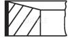Комплект поршневих кілець MAHLE / KNECHT 021RS001150N2 (фото 1)