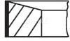 Фото 1 - комплект поршневих кілець MAHLE / KNECHT 021RS001150N2 Комплект поршневих кілець MAHLE / KNECHT 021RS001150N2 (фото 1)