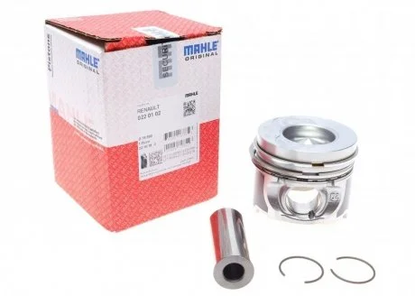 Поршень двигуна RENAULT 76,50 K9K 1,5TD d26 (Mahle) MAHLE / KNECHT 022 01 02