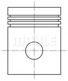 Поршень двигателя MAHLE / KNECHT 022 27 02