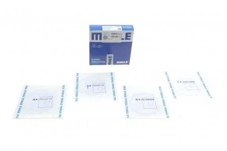 Комплект колец поршня двигателя MAHLE / KNECHT 028 01 N2